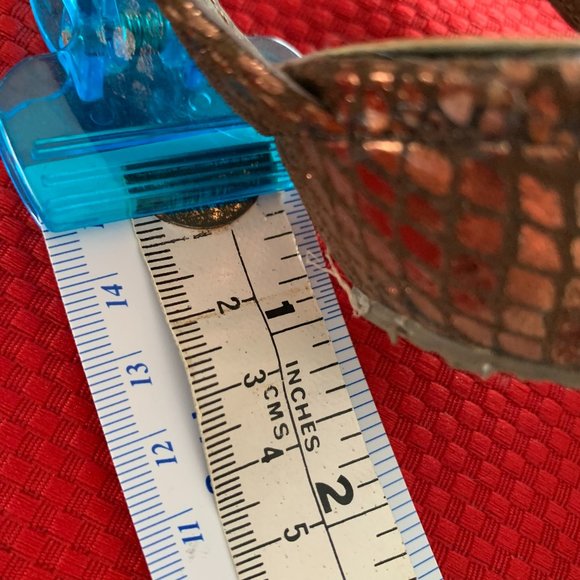 low wedge Sandal in Bronze, 9 - Picture 8 of 8